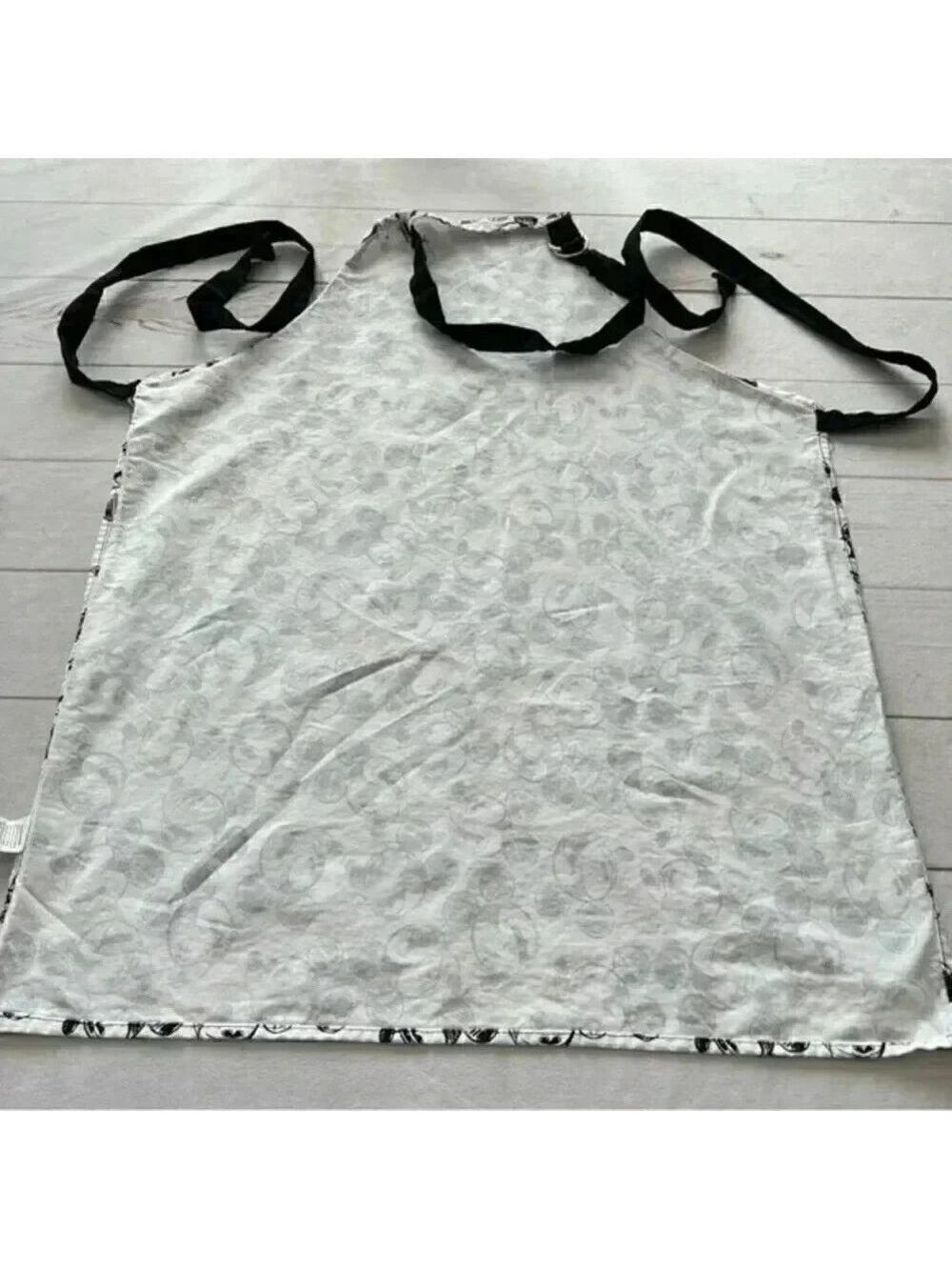 DISNEY Mickey Mouse White and Black Tie Back Contemporary Kitchen Apron - Picture 3 of 9